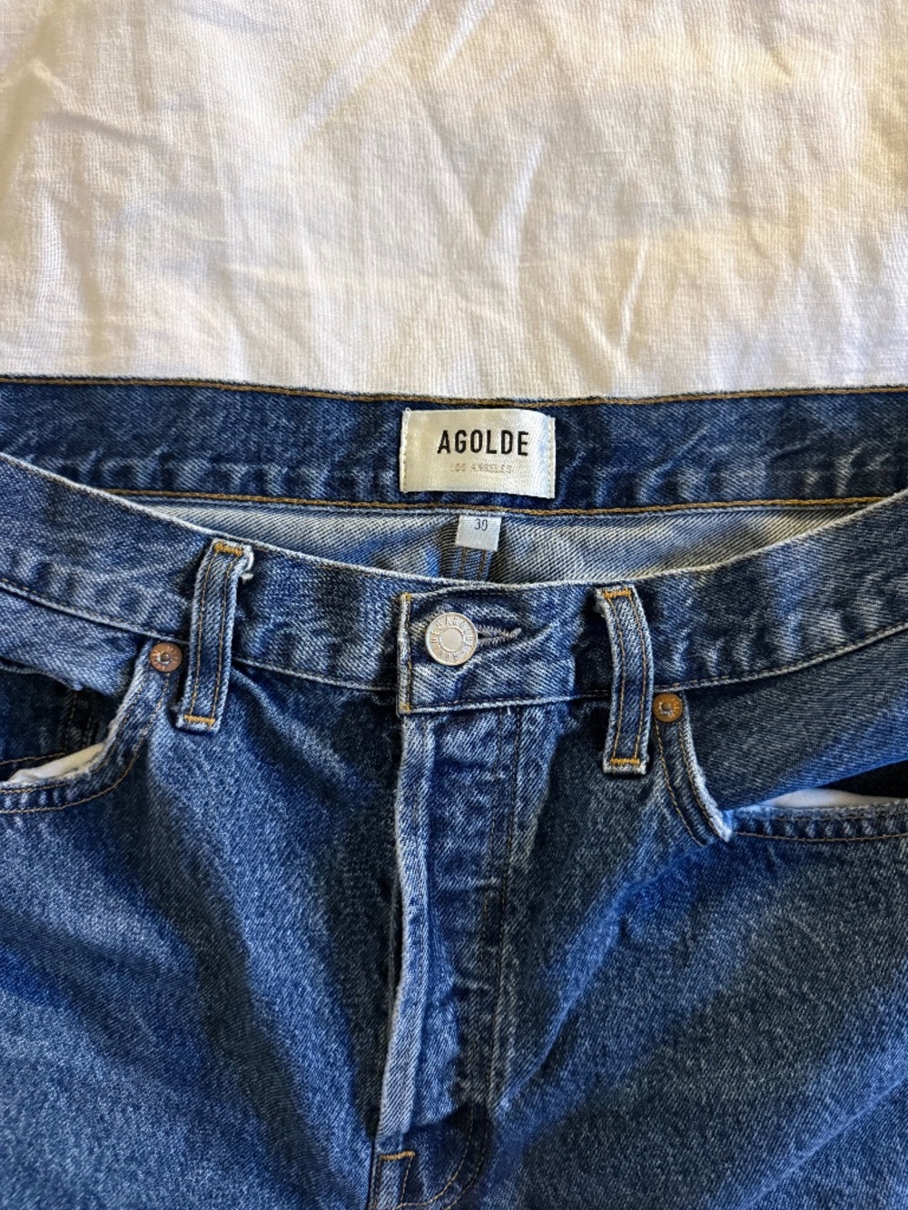 Agolde Parker Long Shorts